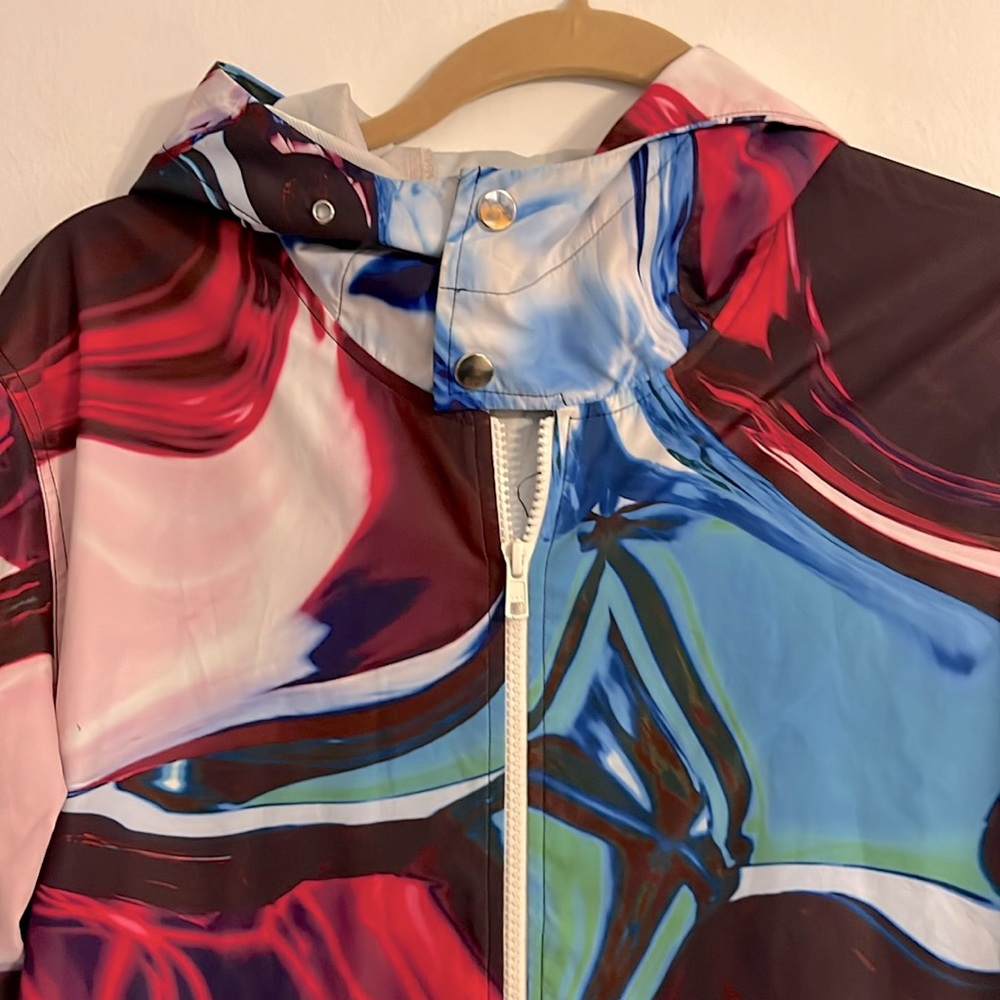 Print All Over Me Jacket Raincoat L - image 3